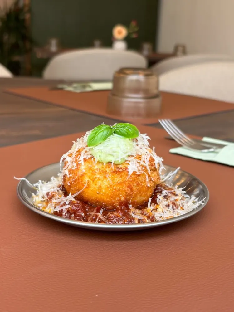 Burrata Arancini