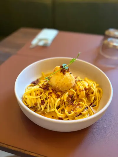 Linguine buča i panceta